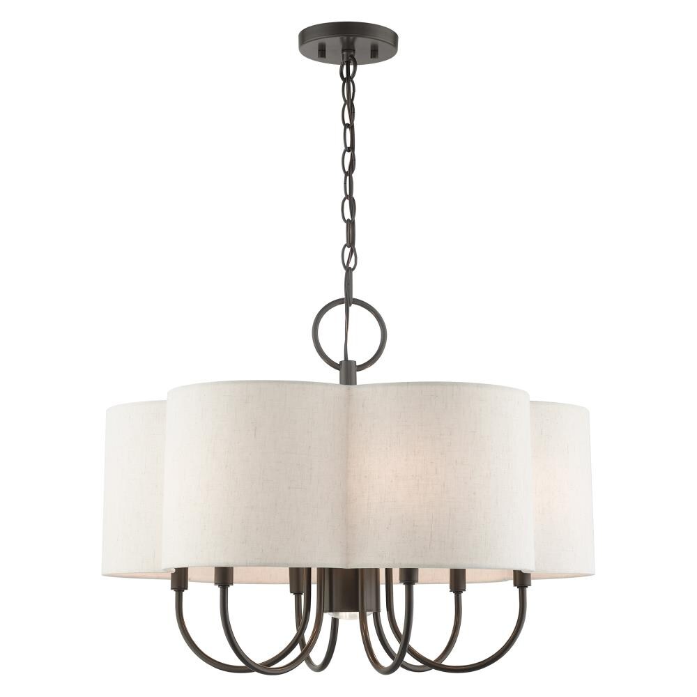 french country drum chandelier