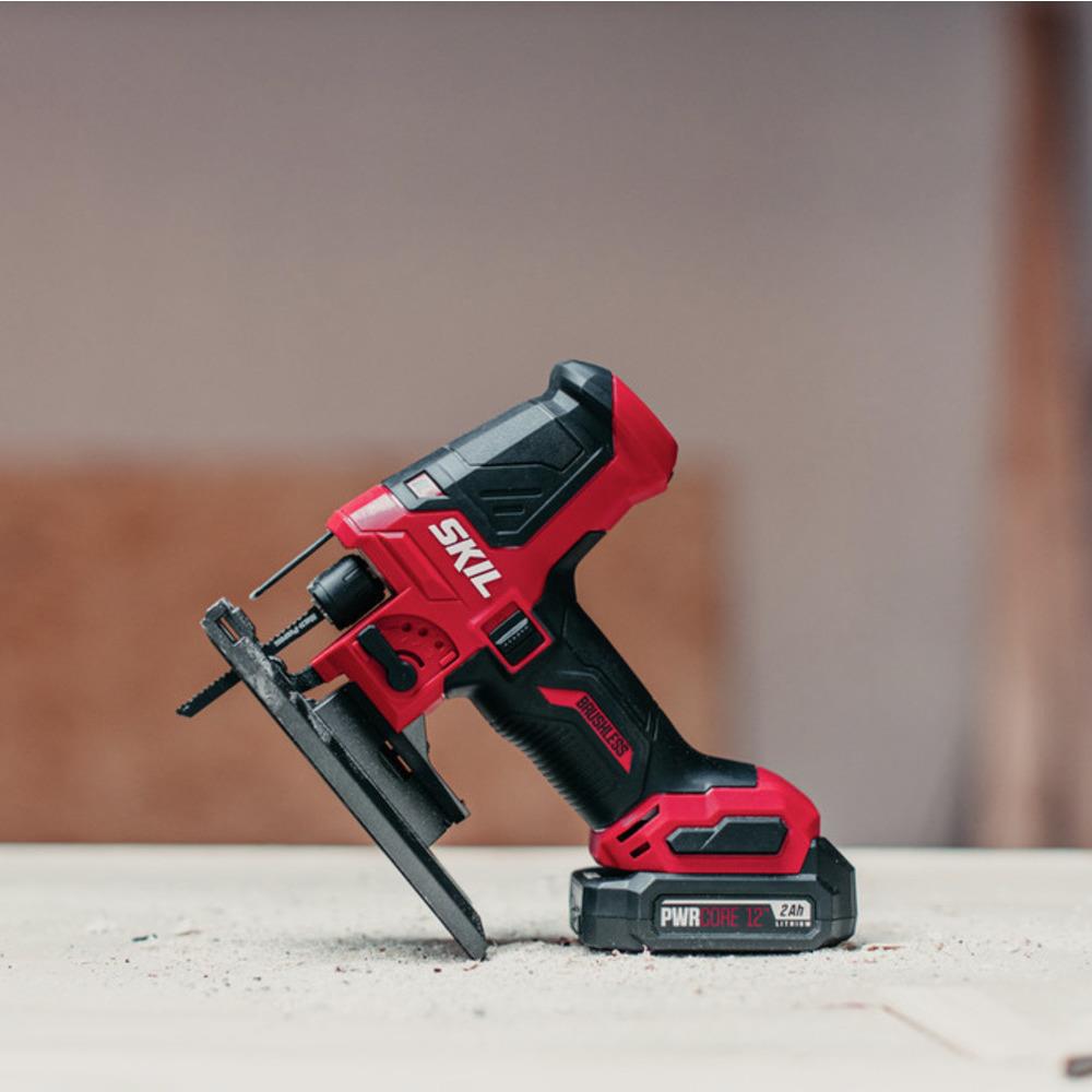 SKIL PWR CORE 12 12-Volt Brushless Variable Speed Keyless Cordless ...