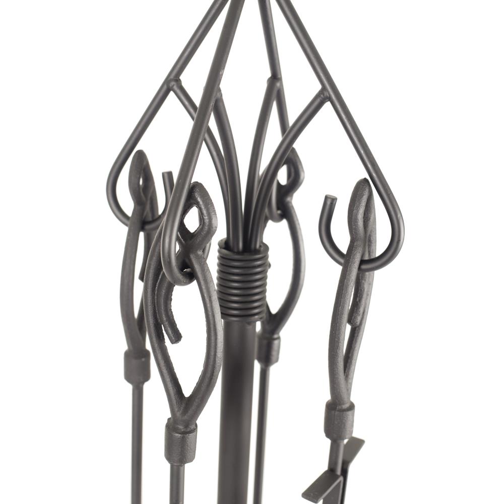 Pleasant Hearth Sheffield 5-Piece Fireplace Tool Set FA146TL - The Home