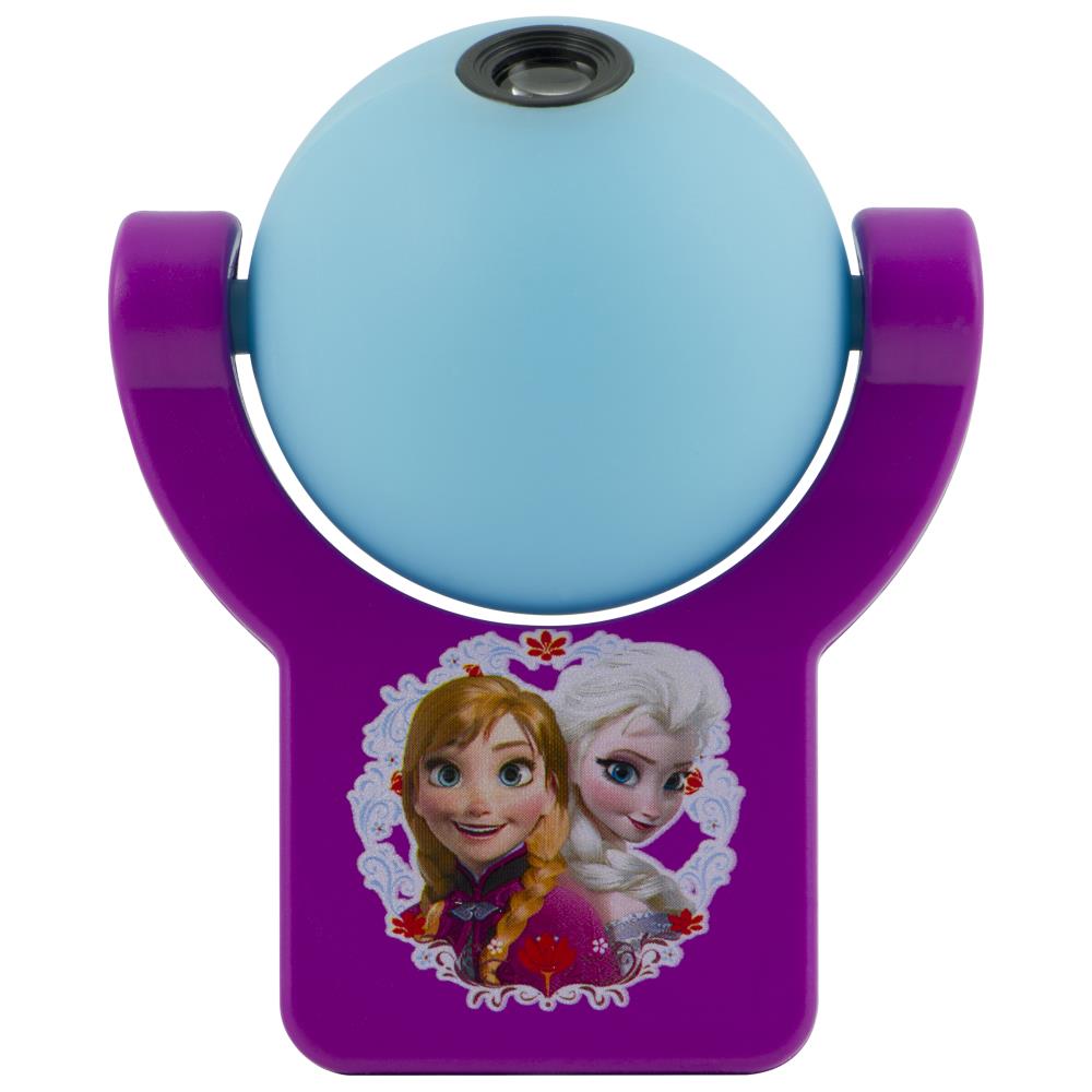 Olaf Disney Swirling Blue/Purple/ LED Frozen Spotlight Projector Elsa,Anna 