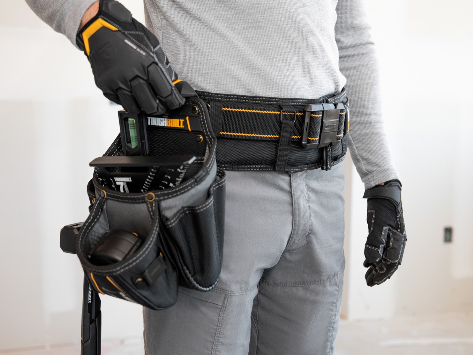 Waist Bag Maintenance Electrician Handy Man Tool Belt Pouch Holster 7 Pocket New 