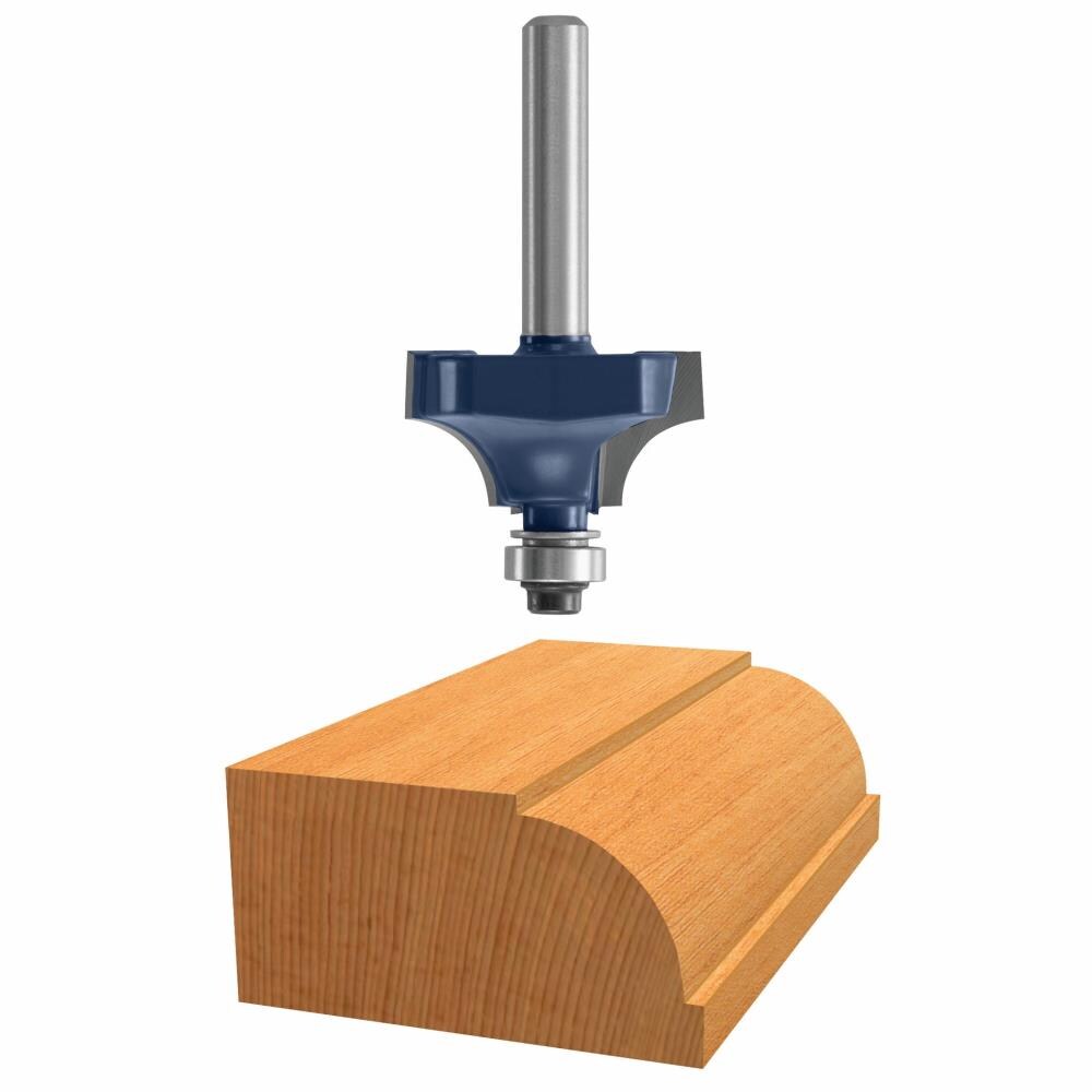 Bosch Carbide-Tipped Beading Router Bit in the Edge-Forming Router 
