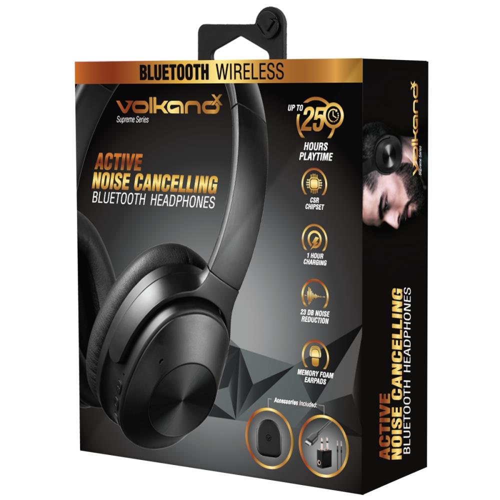 Volkano X Over The Ear Wireless Noise Canceling Headphones in the 