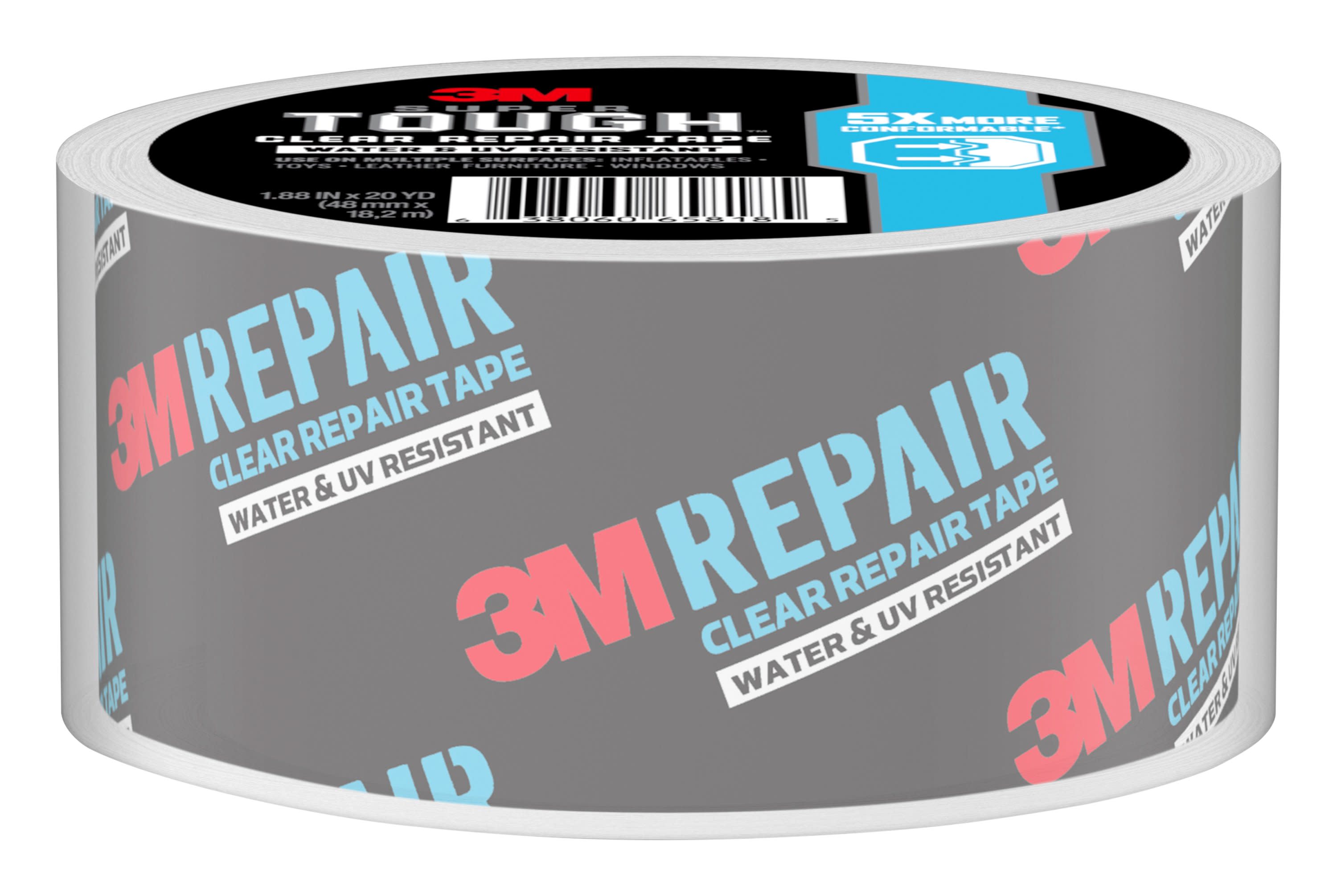Military Grade™ High Strength Repair Seal Waterproof Super Stick Tape Black 2" x 