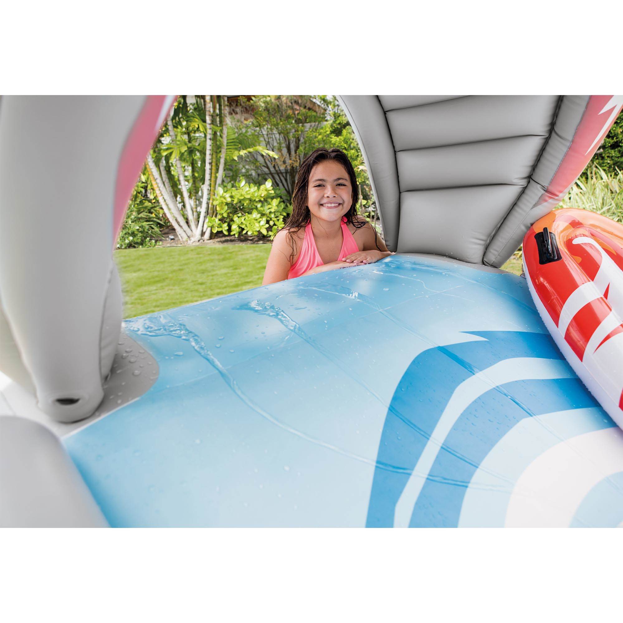 FREE POST NEW Intex Inflatable Surf n Slide Water Slide Pool Toy Kids Activity 
