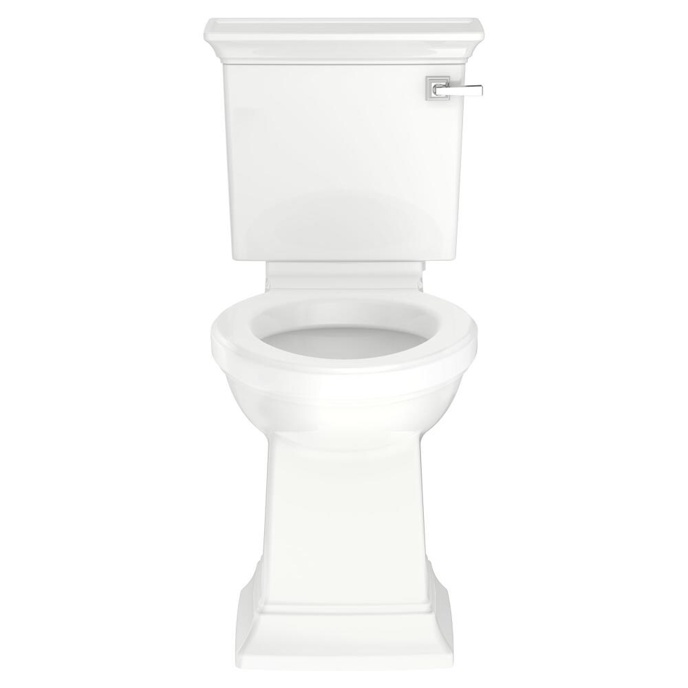 American Standard Town Square S White Elongated Standard Height 2 Piece