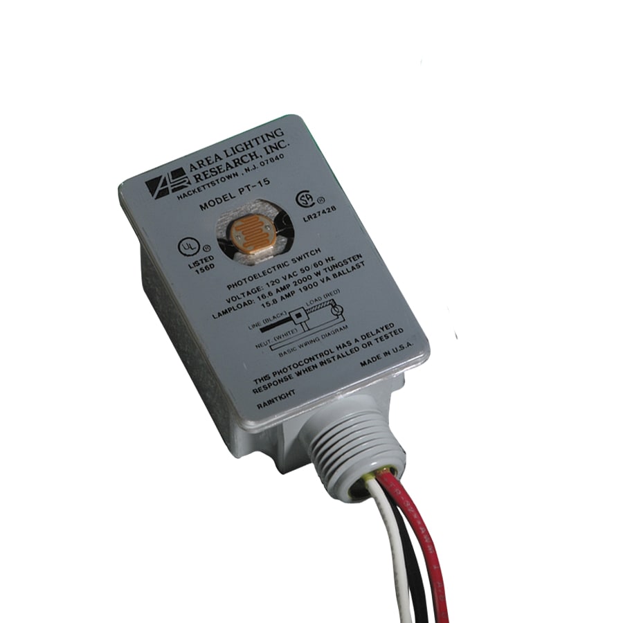 Utilitech ALR Fixed Base Photocell in the Motion & Light Sensor Adapters  department at Lowes.com Controller Wiring Diagram Lowe's