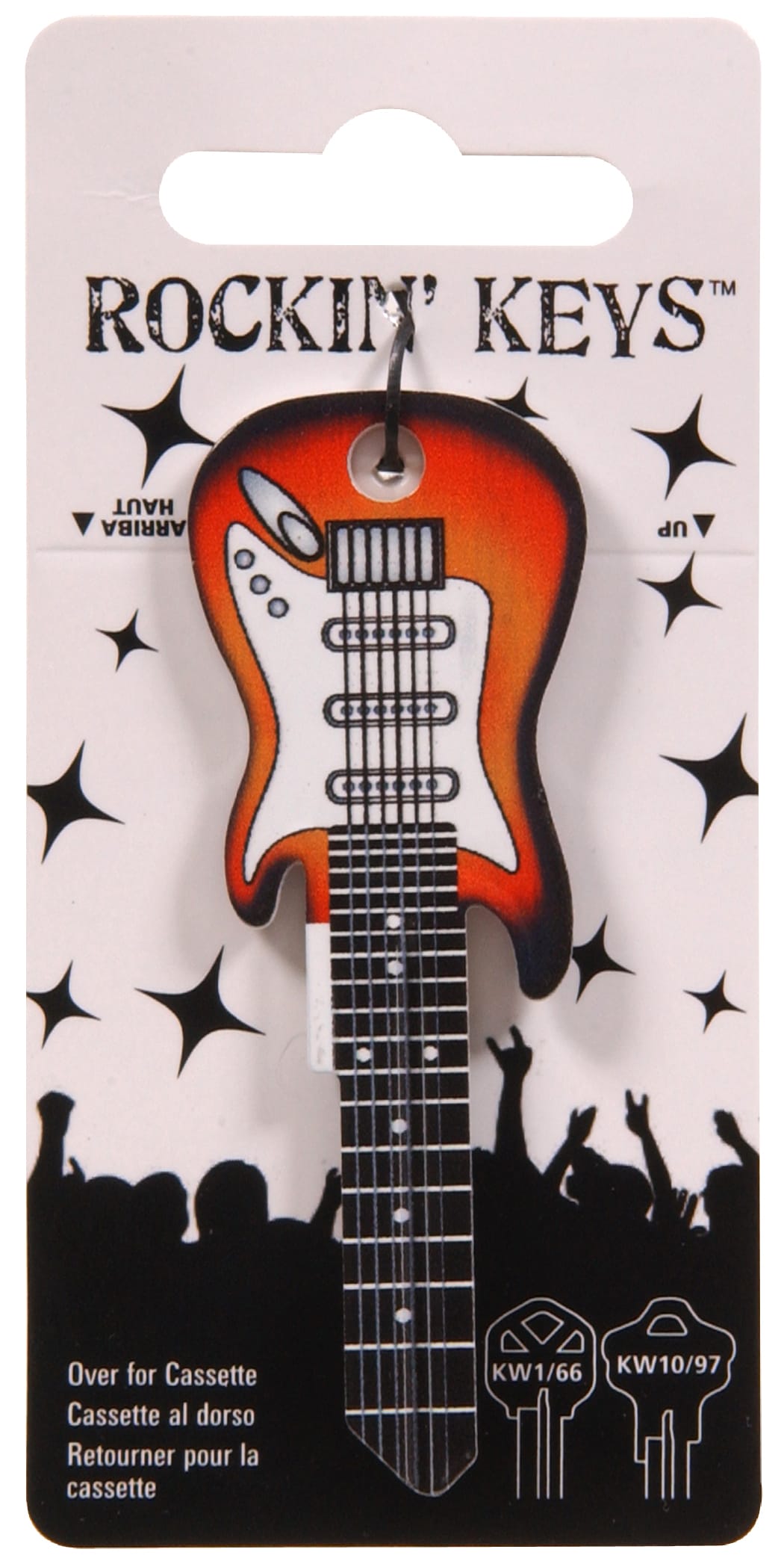 Rockin' Keys Guitar Music KW1/66 KW10/97 Blank Key Kwikset 