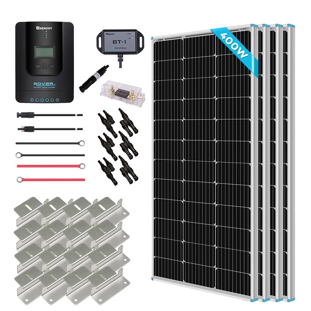 Renogy 10 Watts 12 Volts Monocrystalline Solar Panel