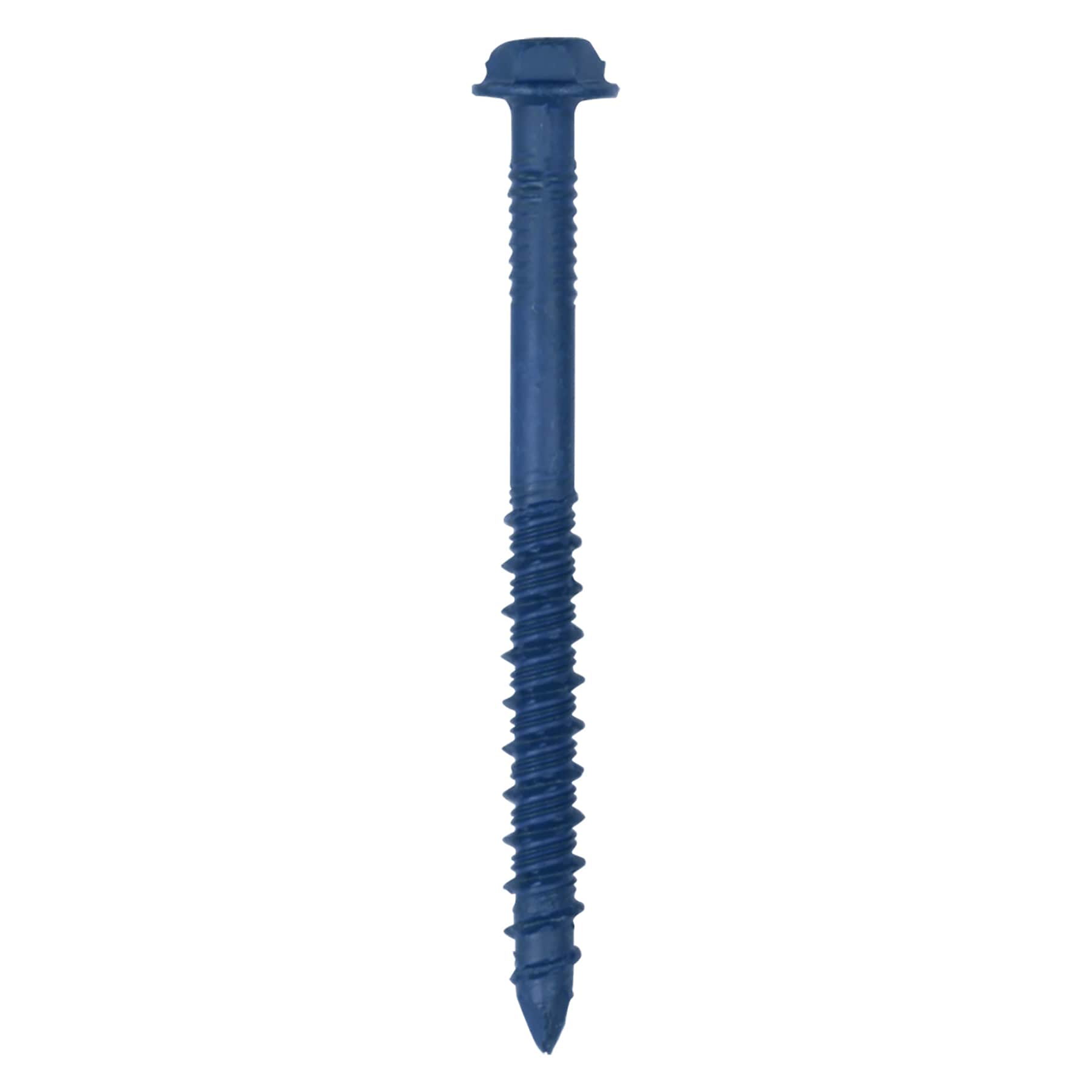 1/4" X 1-1/4" Hex Washer Head Masonry Concrete Screw Tapcon Anchor Blue 2,500