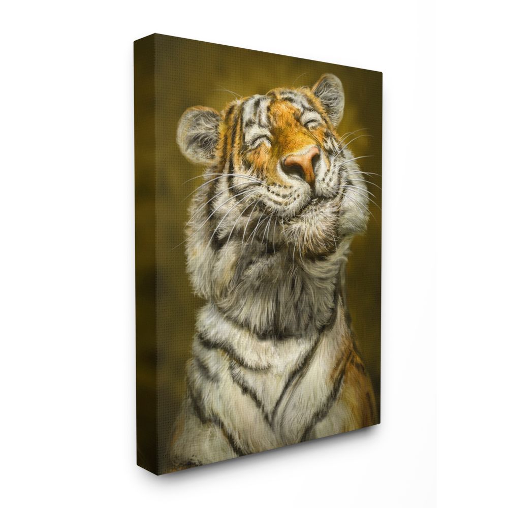 NEW Large 40” x 16” White Tiger Laying Vinyl Wall Art Decor Decal 
