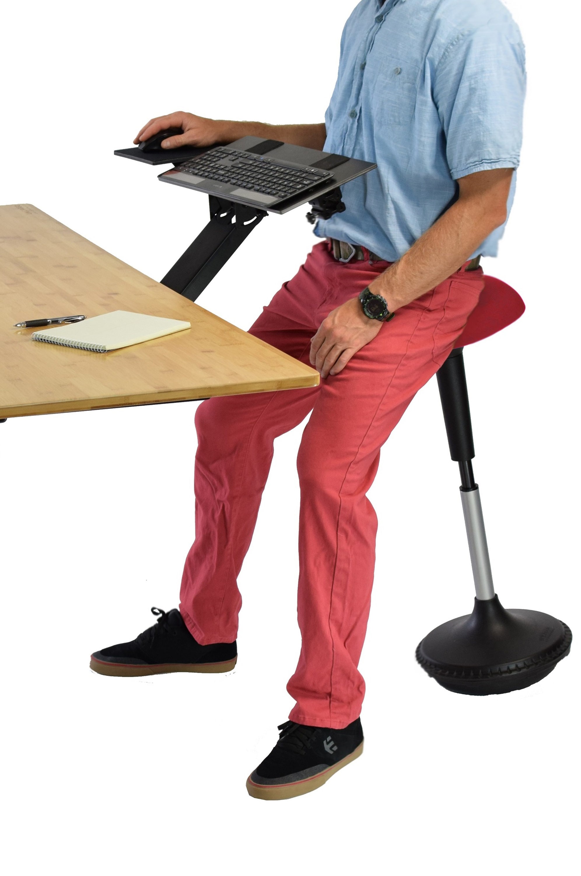 WOBBLE STOOL Active Sitting Office Chair for sit stand up standing desks modern 