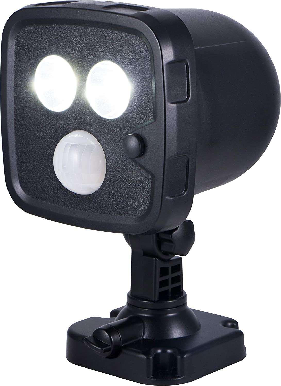 Battery Floodlight-12 x Bright LED's-Built in Movement Sensor-Adjustable Head 