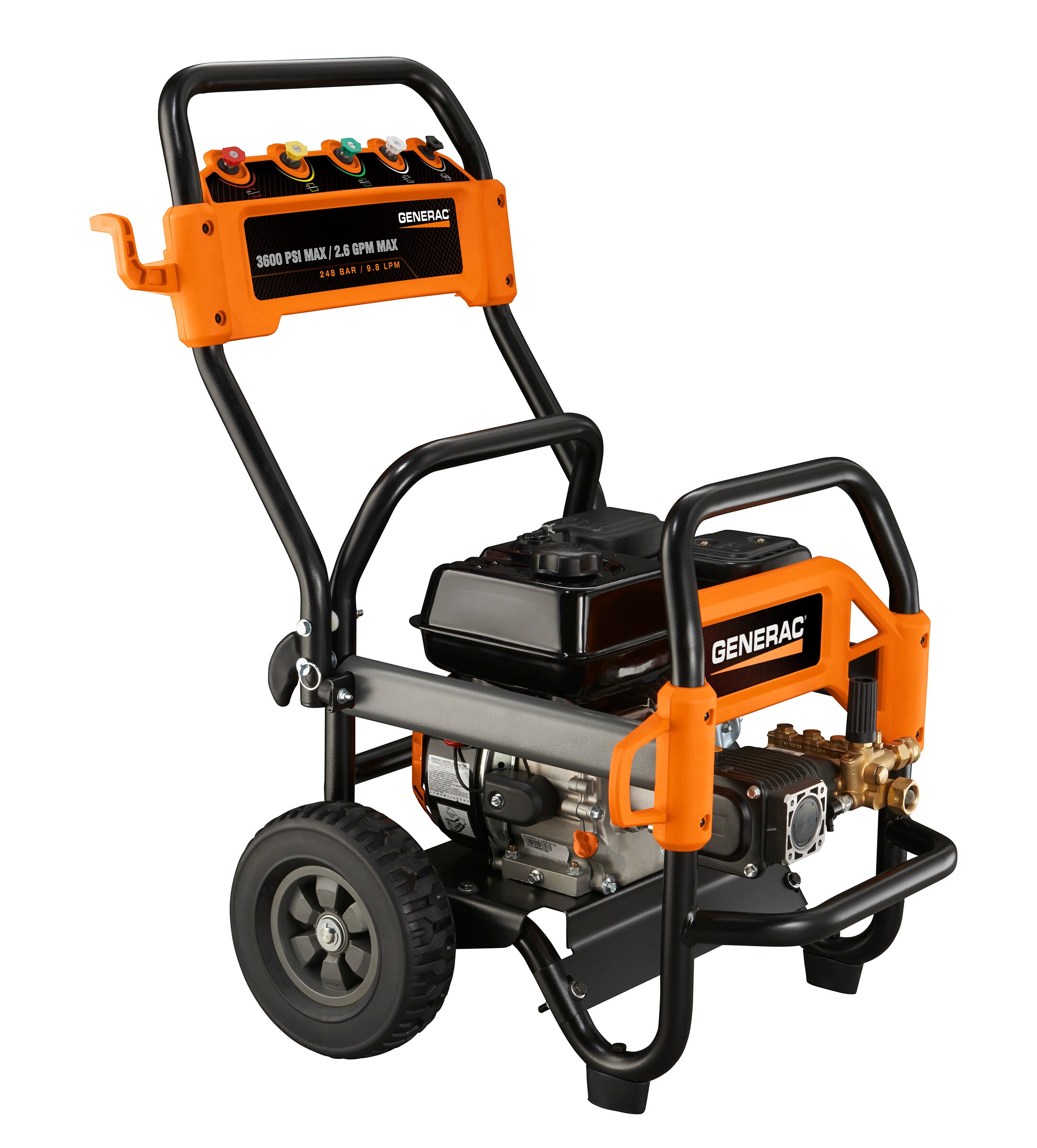 Generac 3600 Psi 26 Gallon Gpm Cold Water Gas Pressure Washer At 3818