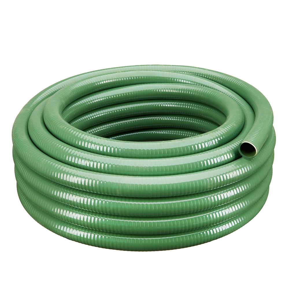 3" x 20ft HD Green Super Flexible Water Suction Hose w/o Fittings 
