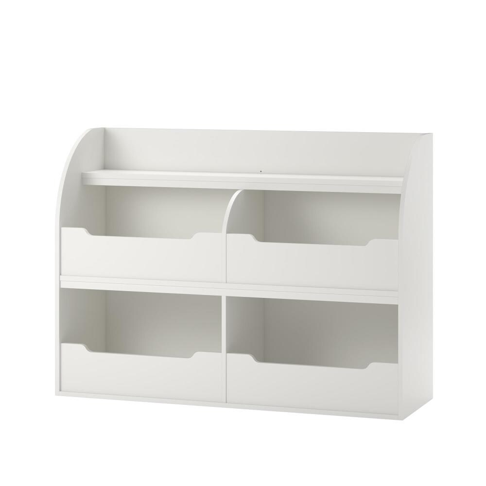 Ameriwood Home Mia Toy Storage Bookcase in White
