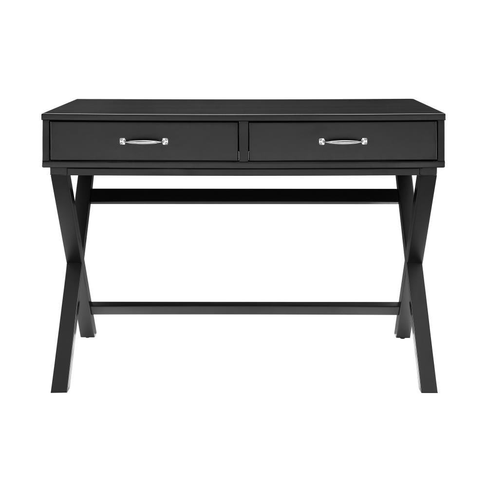 black thin desk