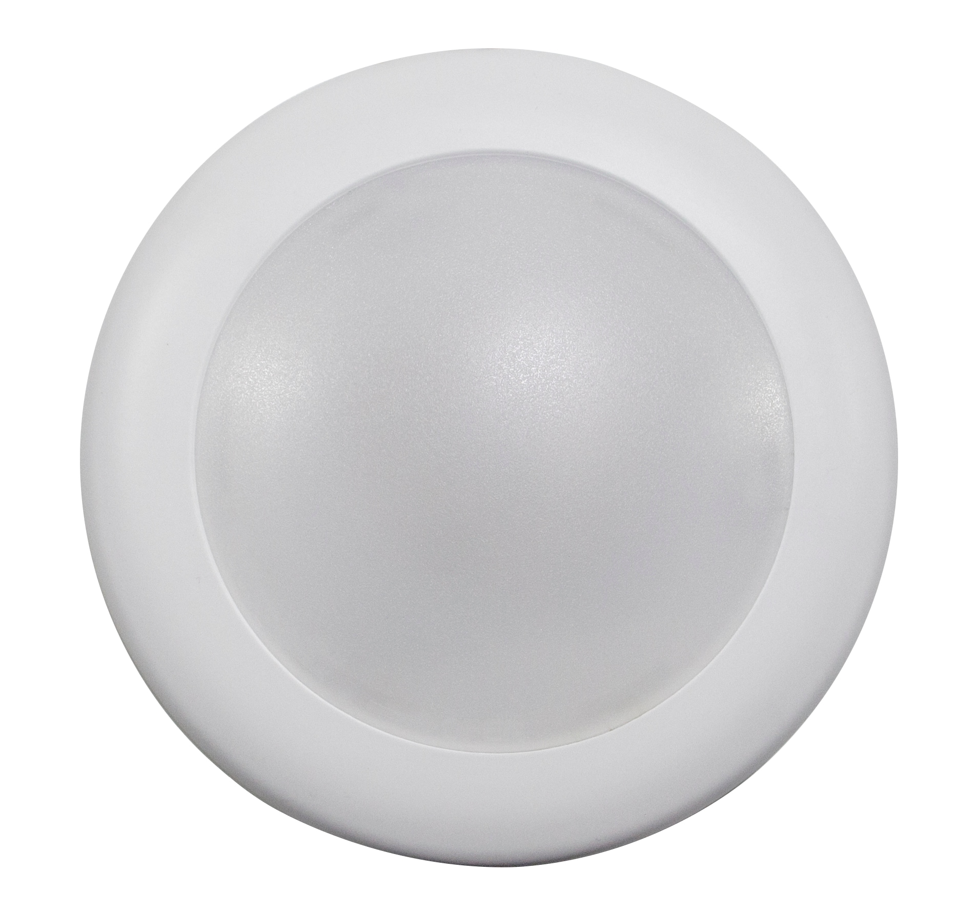 Spitzer Disk light White 5-in or 6-in 1050-Lumen Switchable Round Dimmable LED Canless Recessed Downlight in Recessed Downlights department at Lowes.com