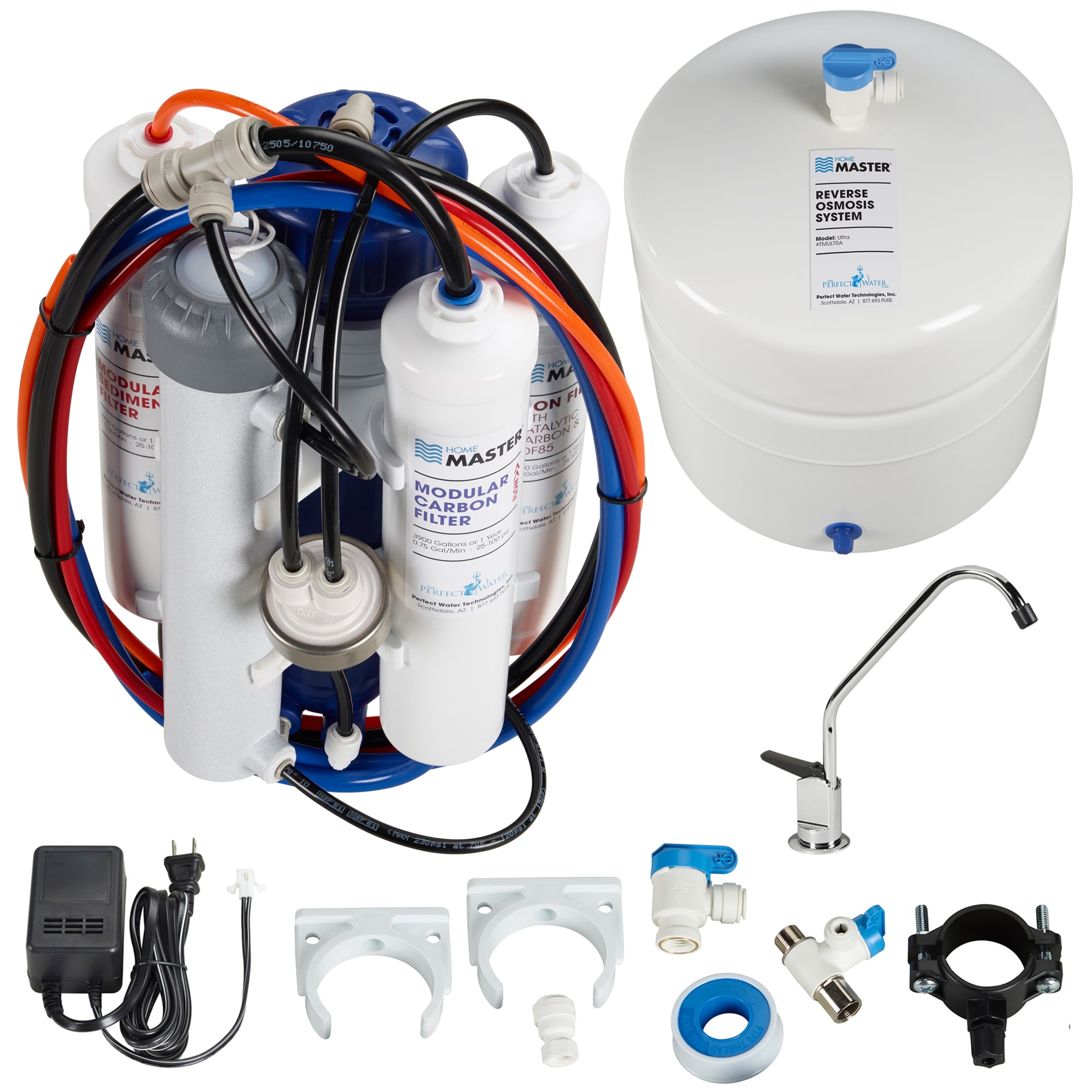 Home Master TM Standard Undersink Reverse Osmosis Water Filter System 