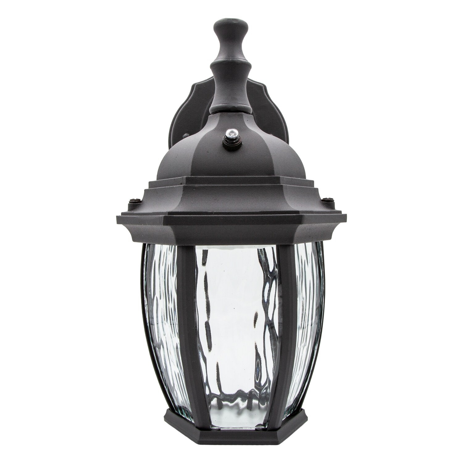 Porch Light Fixture 60 Watt Dusk To Dawn Photocell Outdoor Lighting Black Finish 