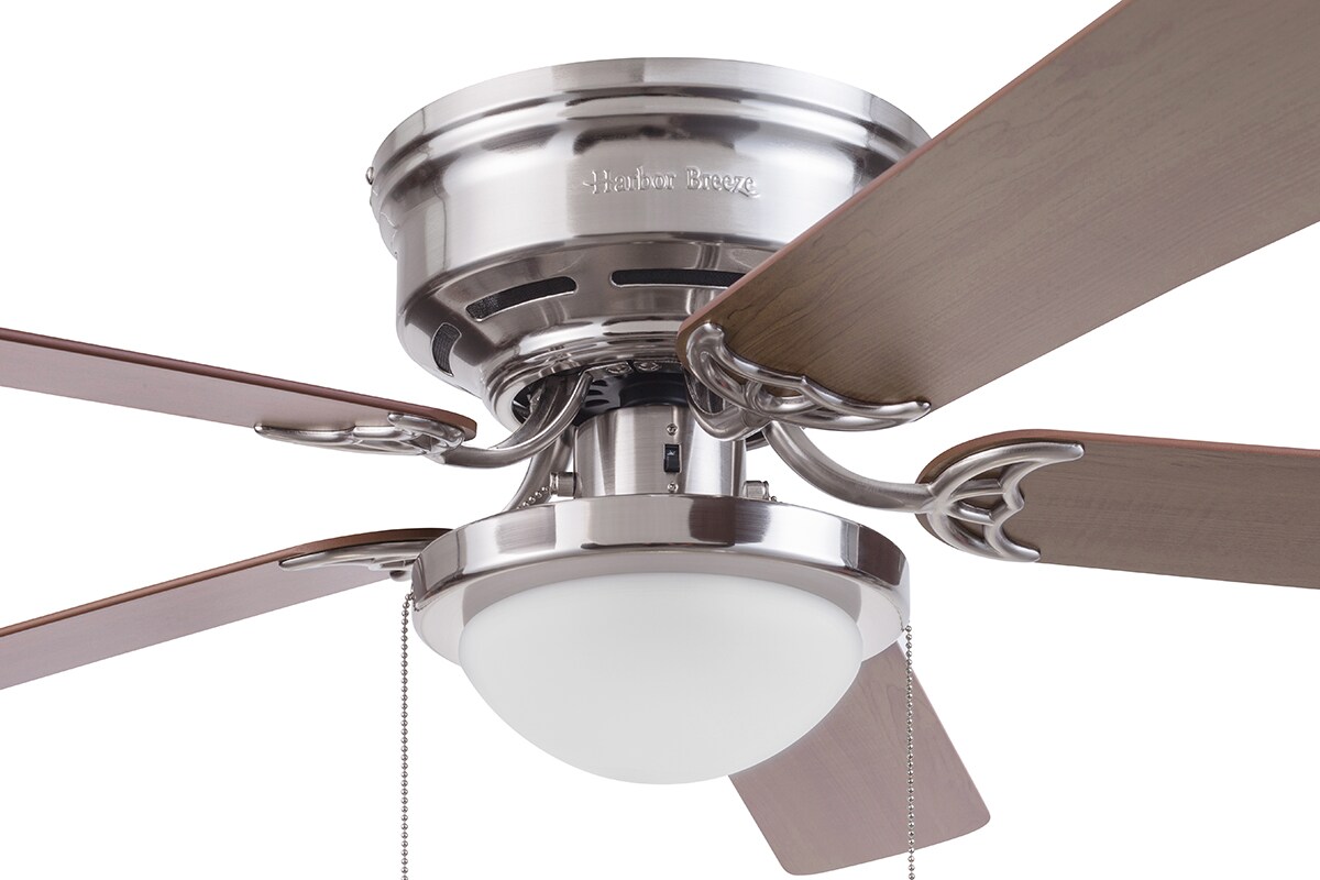 Ceiling Fan 4 arm Light Kit Fitter Brush Nickel w/ Medium E26 Sockets Universal 