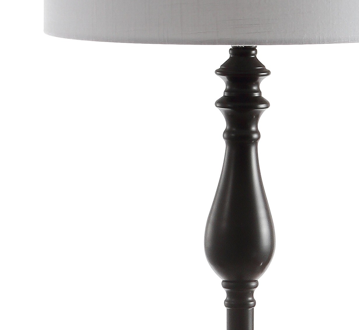 JONATHAN Y Laine Transitional 60-in Oil Rubbed Bronze Shelf Floor Lamp