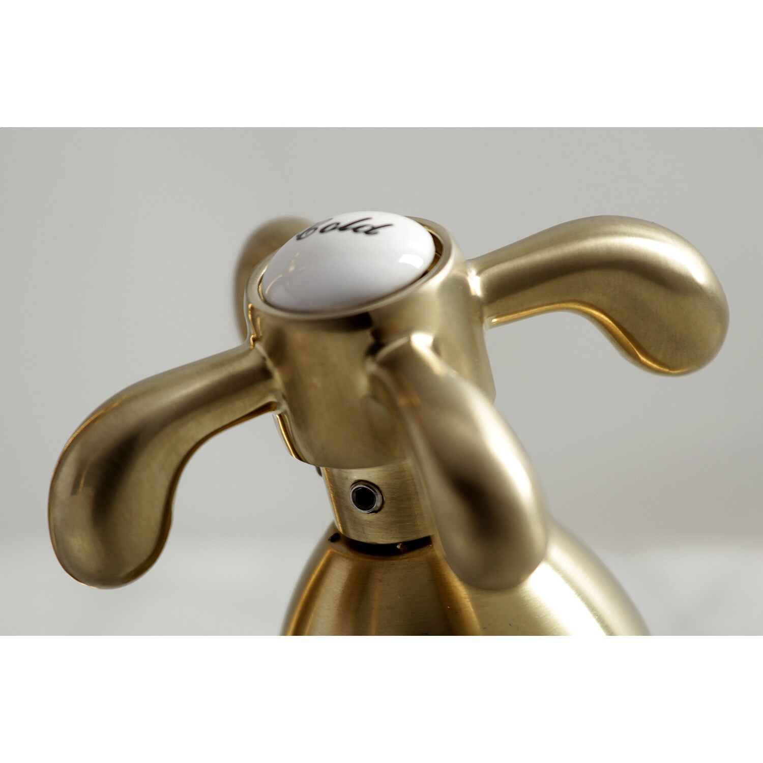 Kingston Brass French Country Brushed Brass 2-handle Widespread 