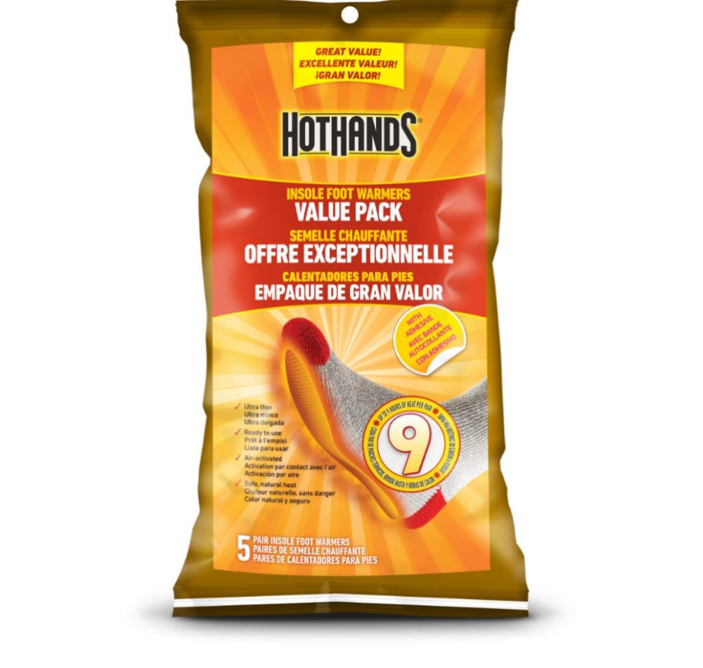 HotHands Insole Foot Warmer 5 Pair Value Pack 2019 for sale online 