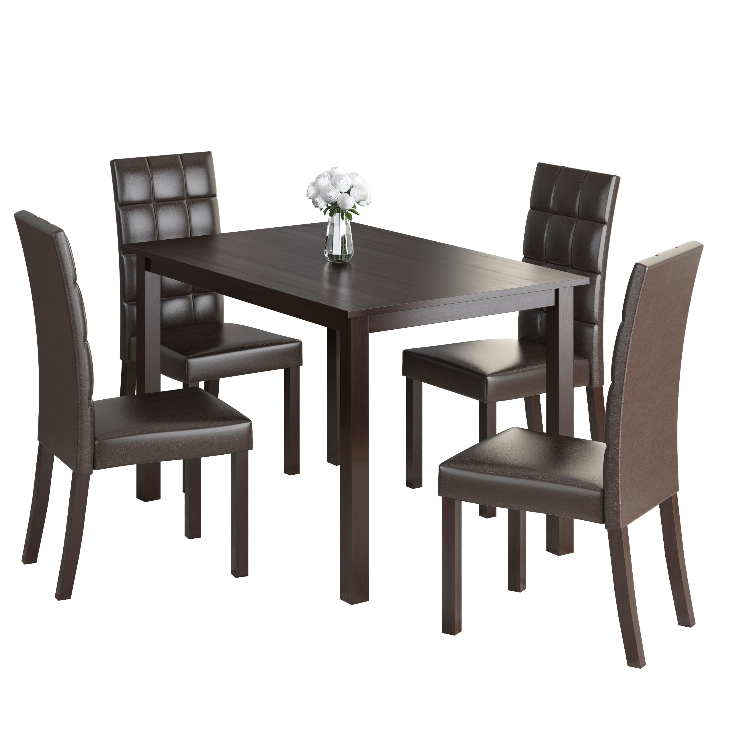 CorLiving Atwood Dining chairs Cappuccino 