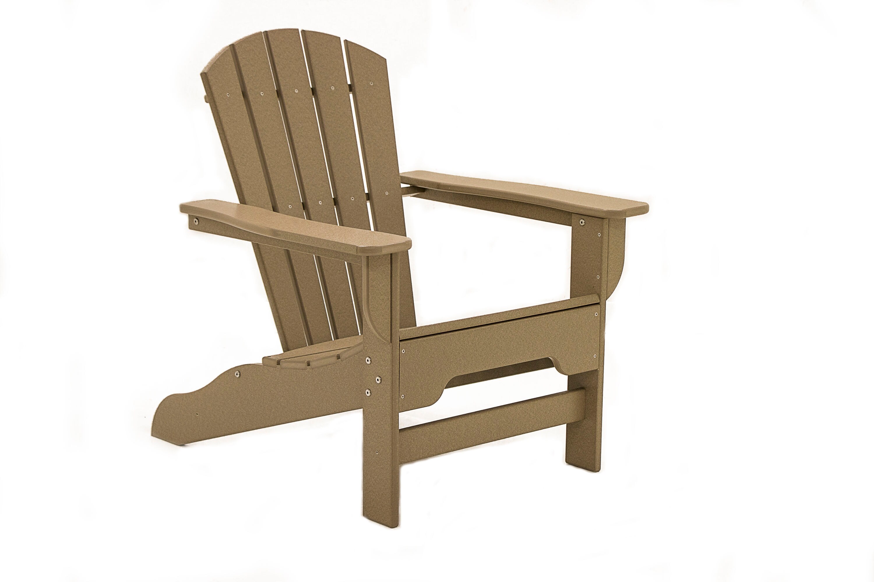 weathered teak adirondack chairs