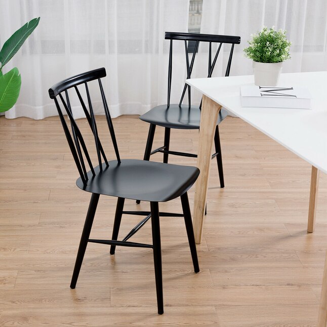 play Time series Diver Goplus Costway Casual Dining Side Chair (Metal Frame) in the Dining Chairs  department at Lowes.com