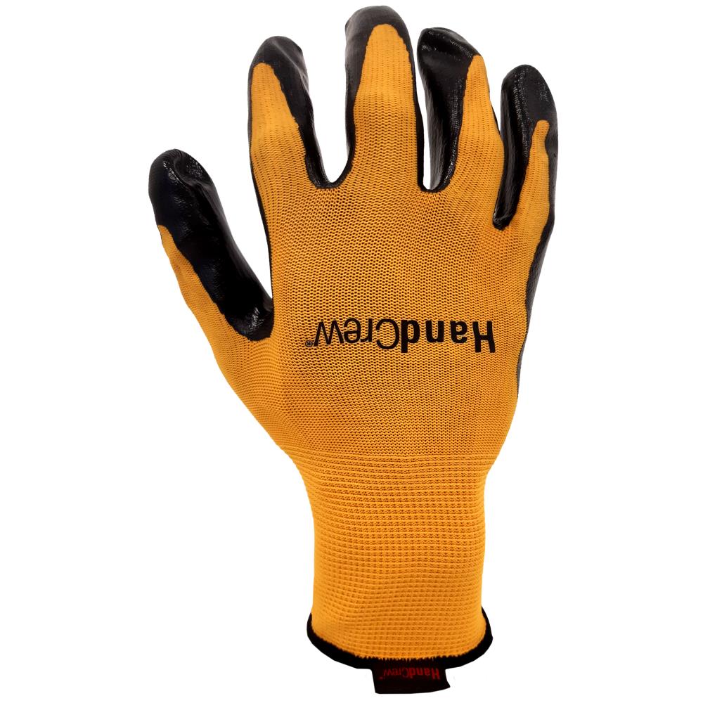 Warrior Nitrile Coated Grip Palm Work Gloves Builders Gardening Size 7 8 9 10 