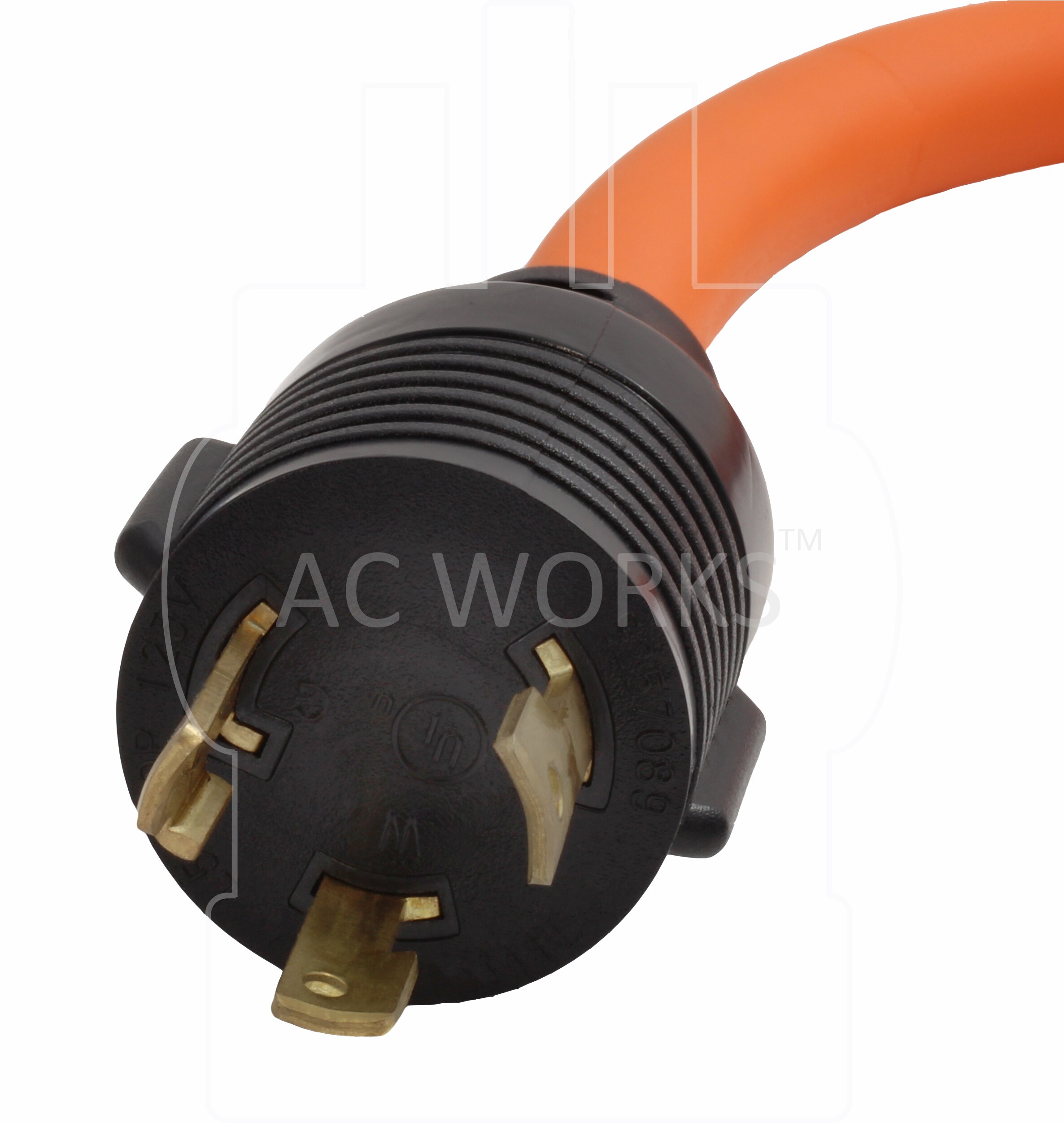Flexible Power Distribution Adapter NEMA L5-30P to 3 NEMA 5-15R by AC WORKS® 