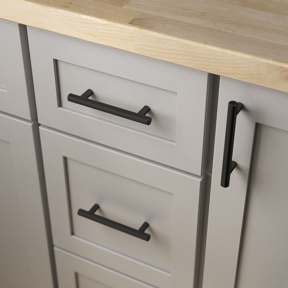 Cabinet Handles Matte Black Drawer Pulls Square Knobs Kitchen Cabinet Hardware 