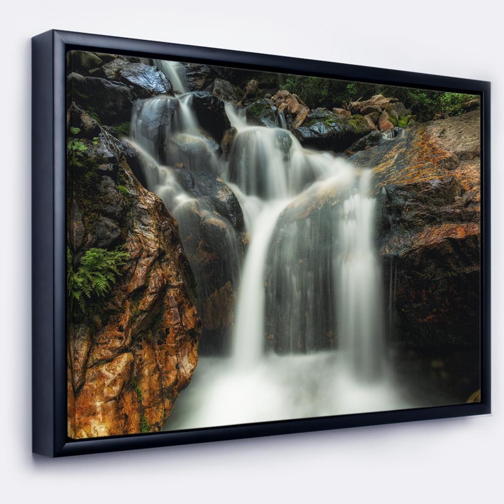 Canvas Wall Pictures Picture Waterfall 5 Various Sizes Art Print 1550 d1 