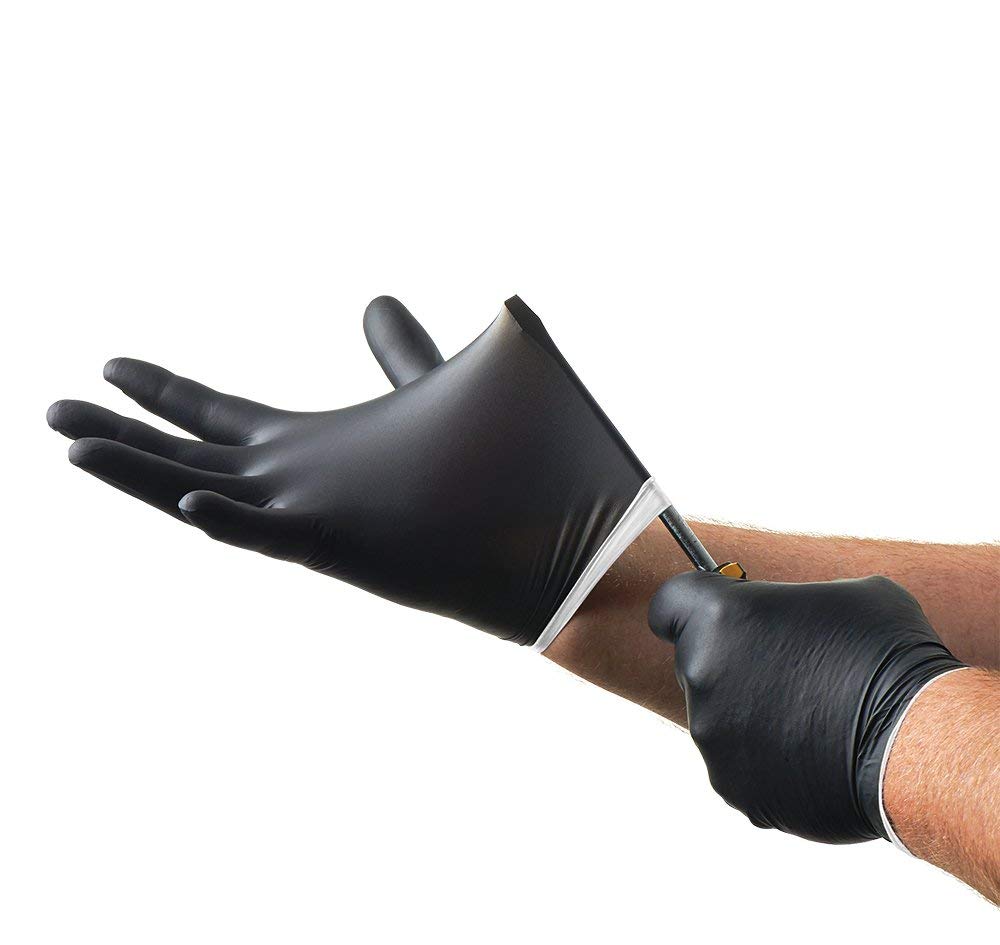 Rip Resistant Venom Steel Sportsman Nitrile Gloves with 12" Cuff 12 Count 