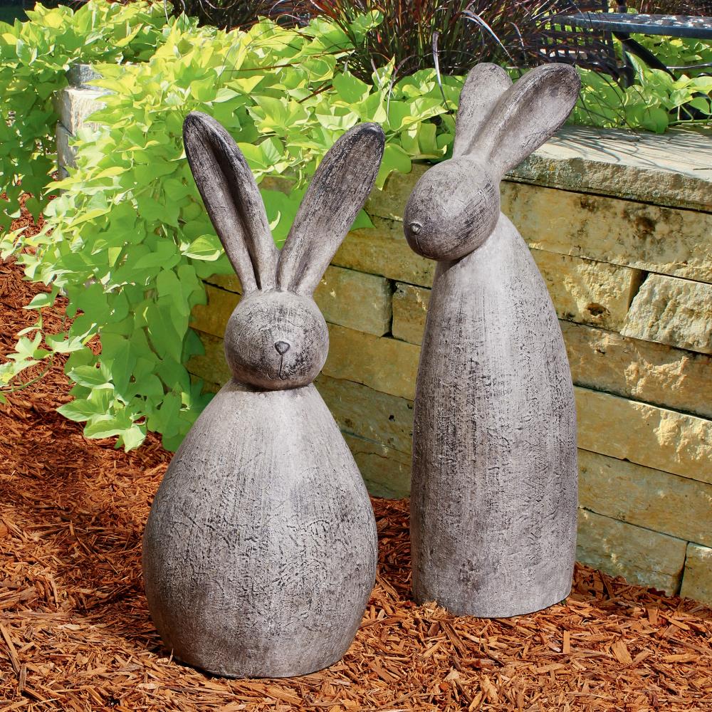 Landscape Garden Statue Home Yard Ornaments Bunny Figurines Design Lawn Decors 