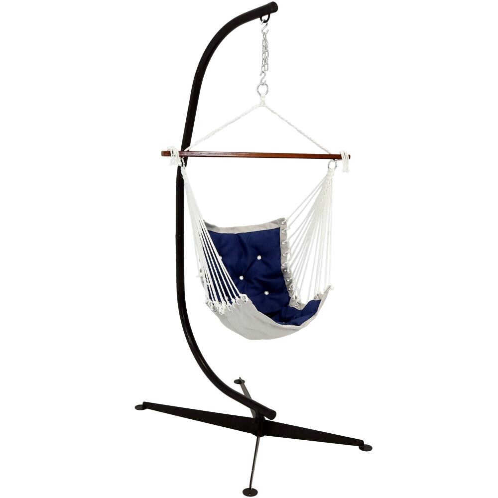 navy hammock chair