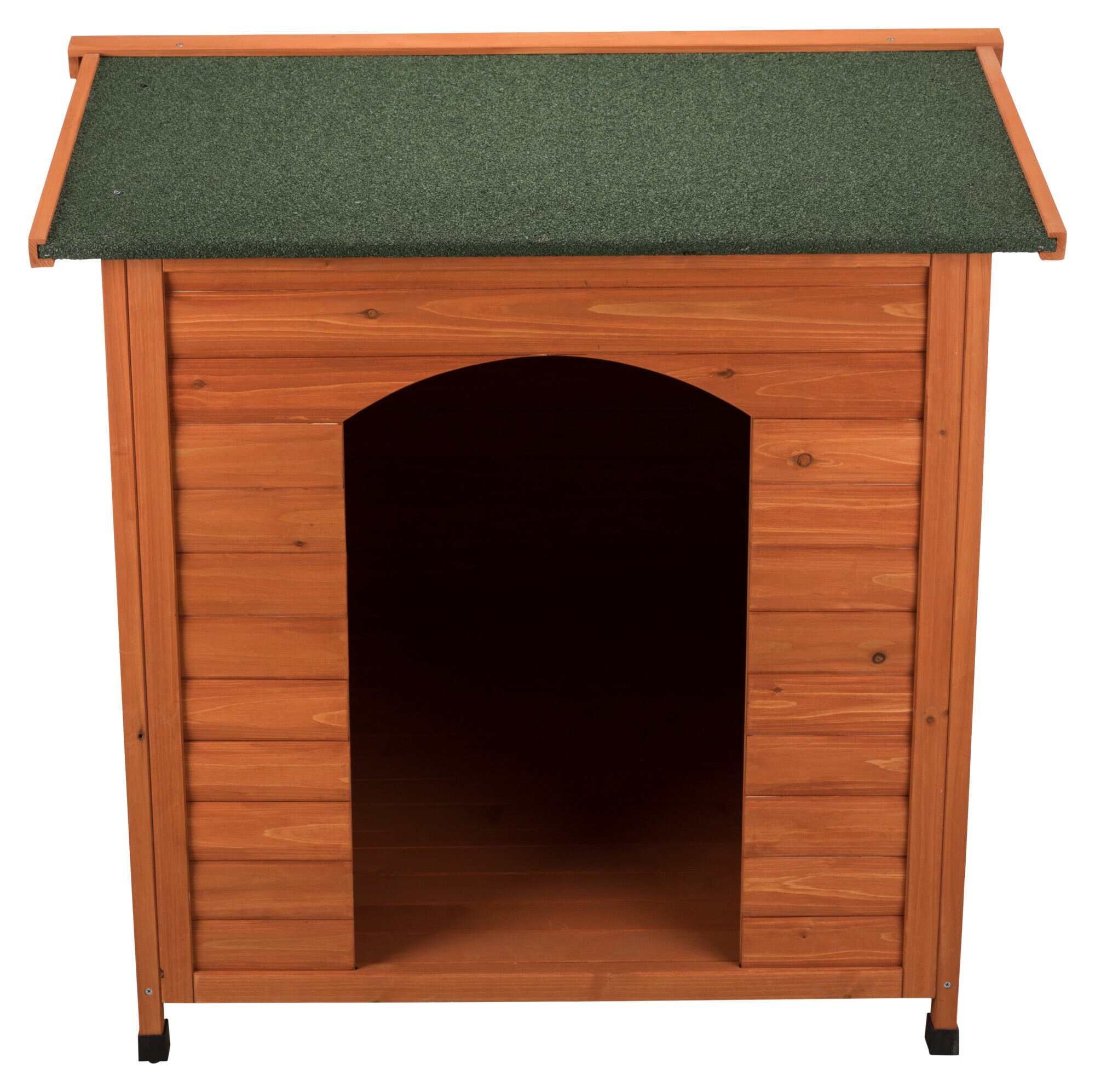 39553 TRIXIE Pet Products Dog Club House for Large/XL Breed Dogs in Glazed Pine 