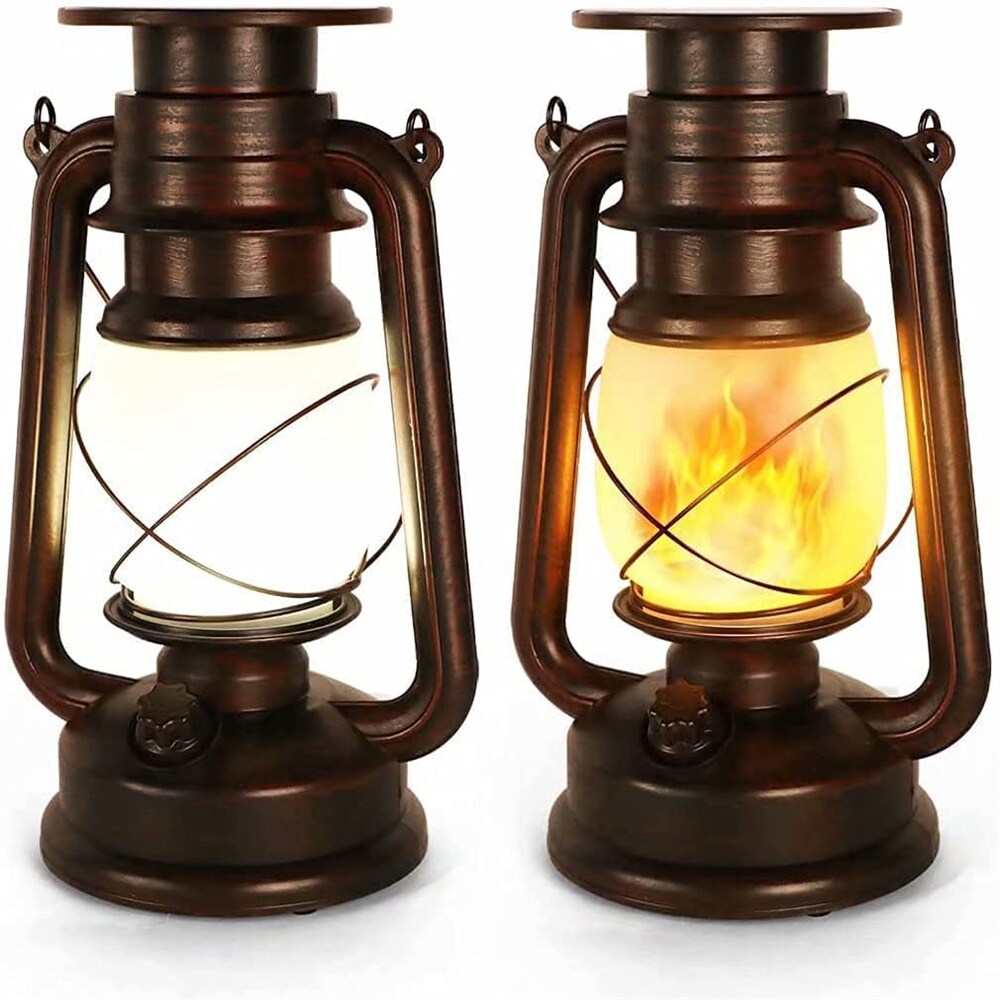 Petroleum Metal Outdoor Lamp Storm Lantern LED Camping Lantern IN Retro Style 