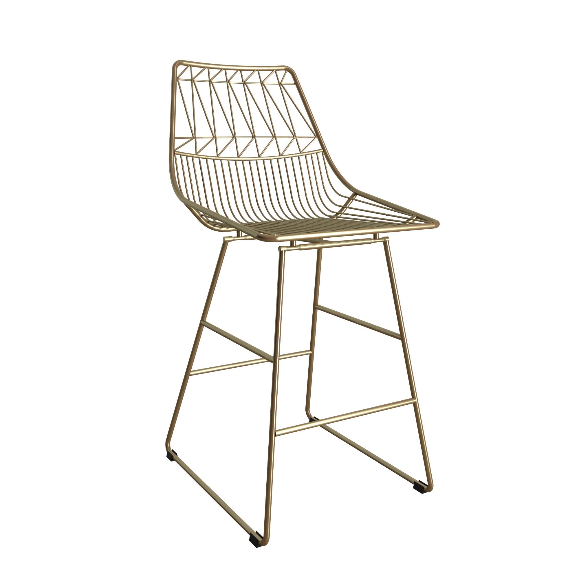 astrid bar stool yellow