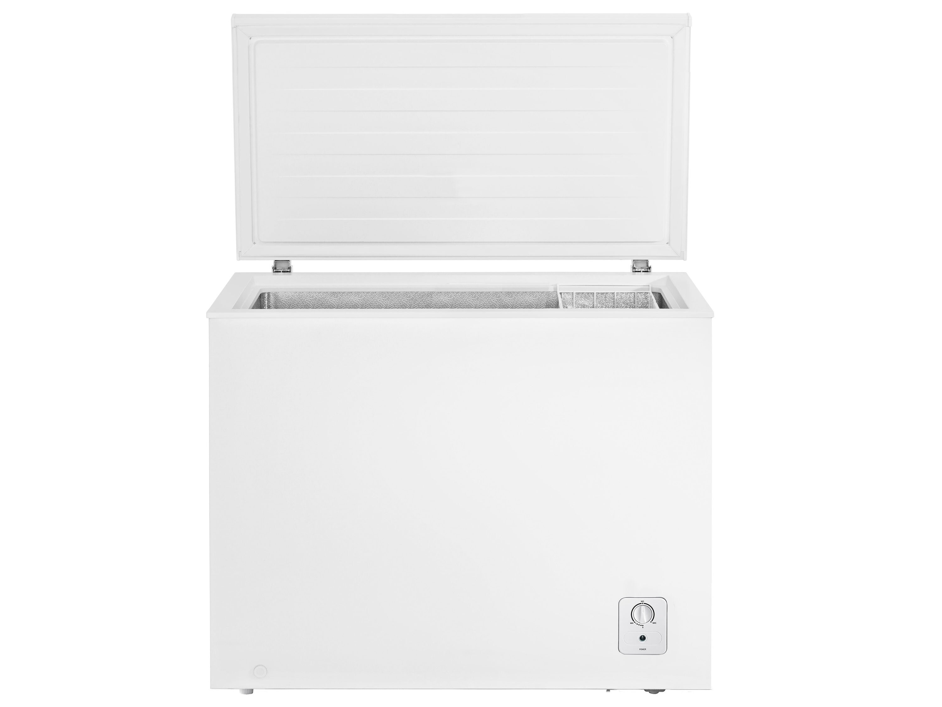 Hisense 8 7 Cu Ft Manual Defrost Chest Freezer White In The Chest