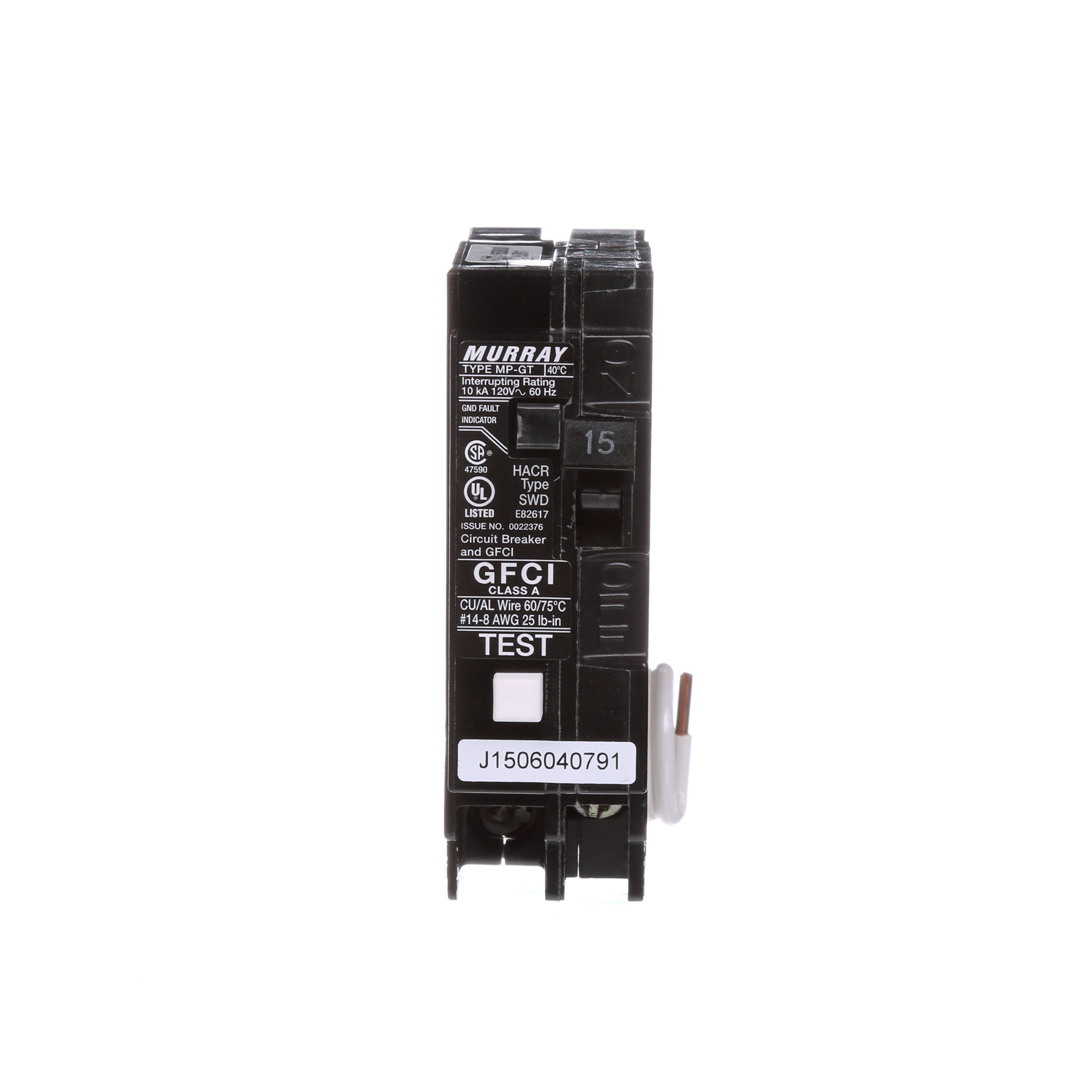 Siemens QF 15-Amp 1-Pole Dual Function AFCI/GFCI Circuit Breaker 