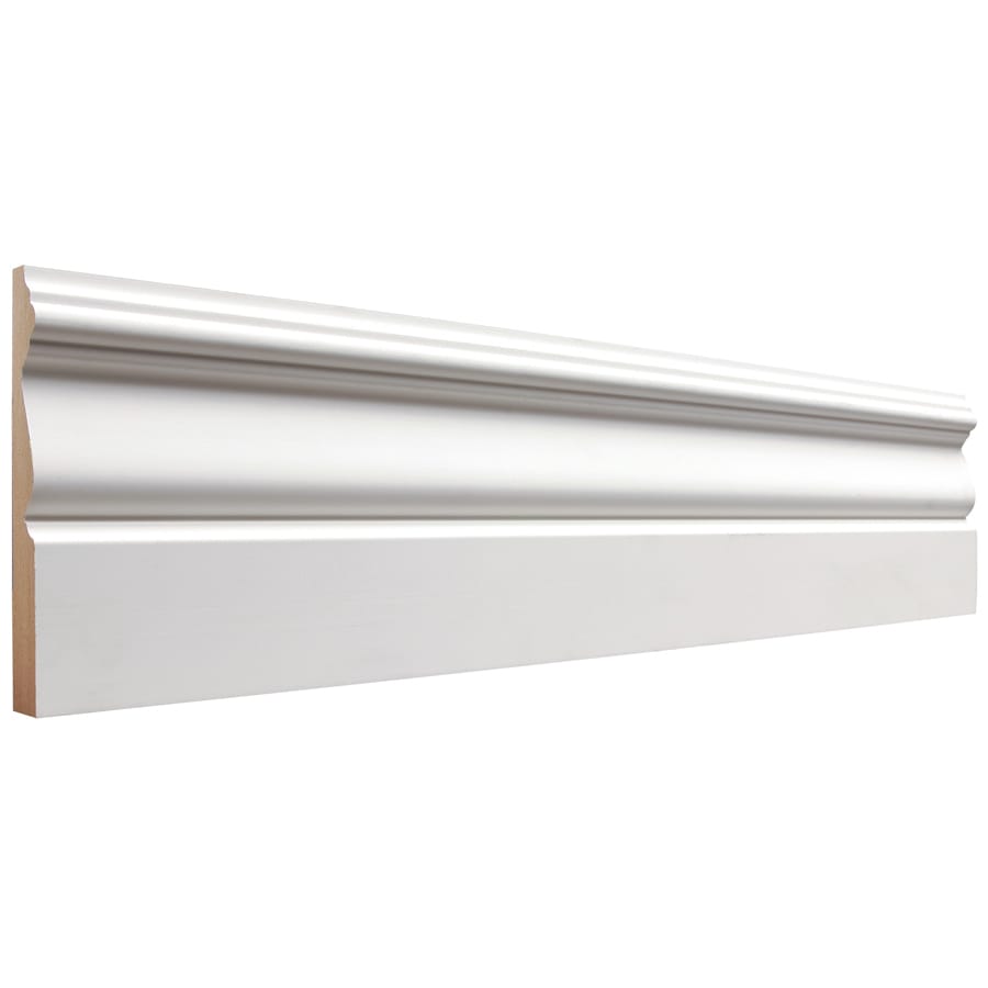 4 1 2 In X 8 Ft Primed Mdf Baseboard Moulding Actual 4 5 In X 8 Ft