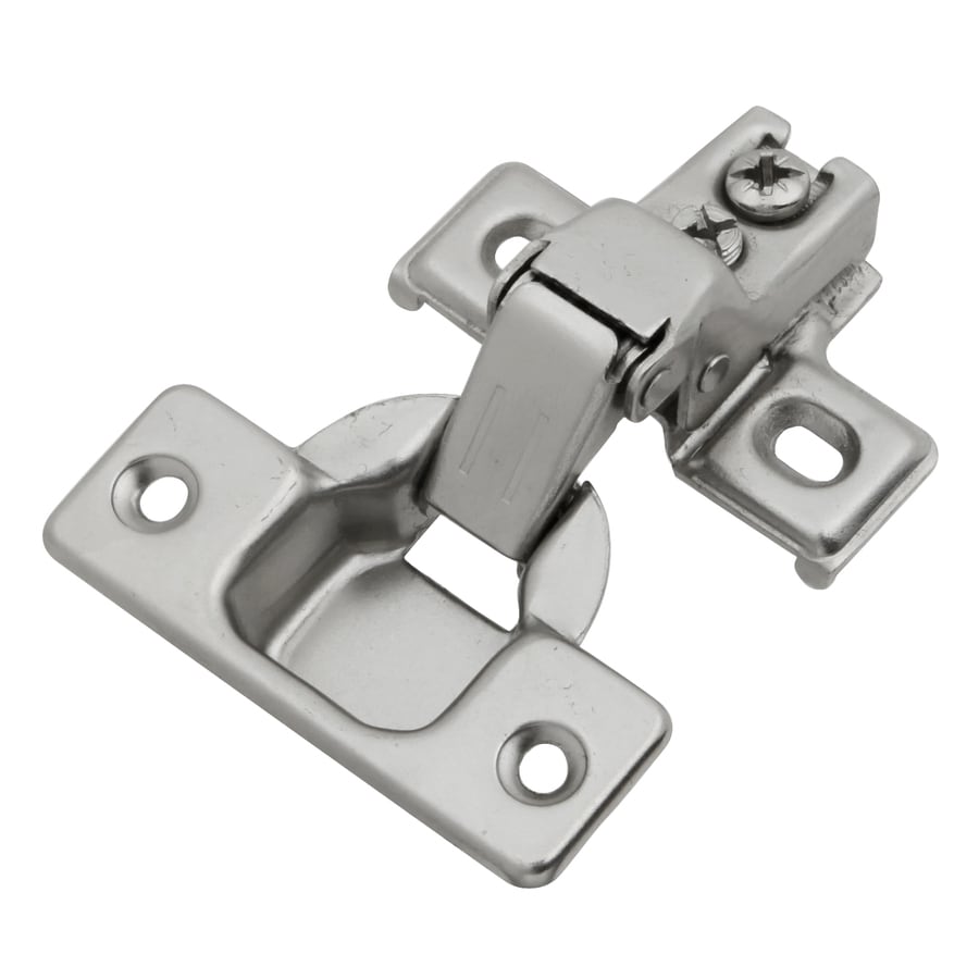 Hickory Hardware 1 2 In Bright Nickel Concealed Cabinet Hinge At