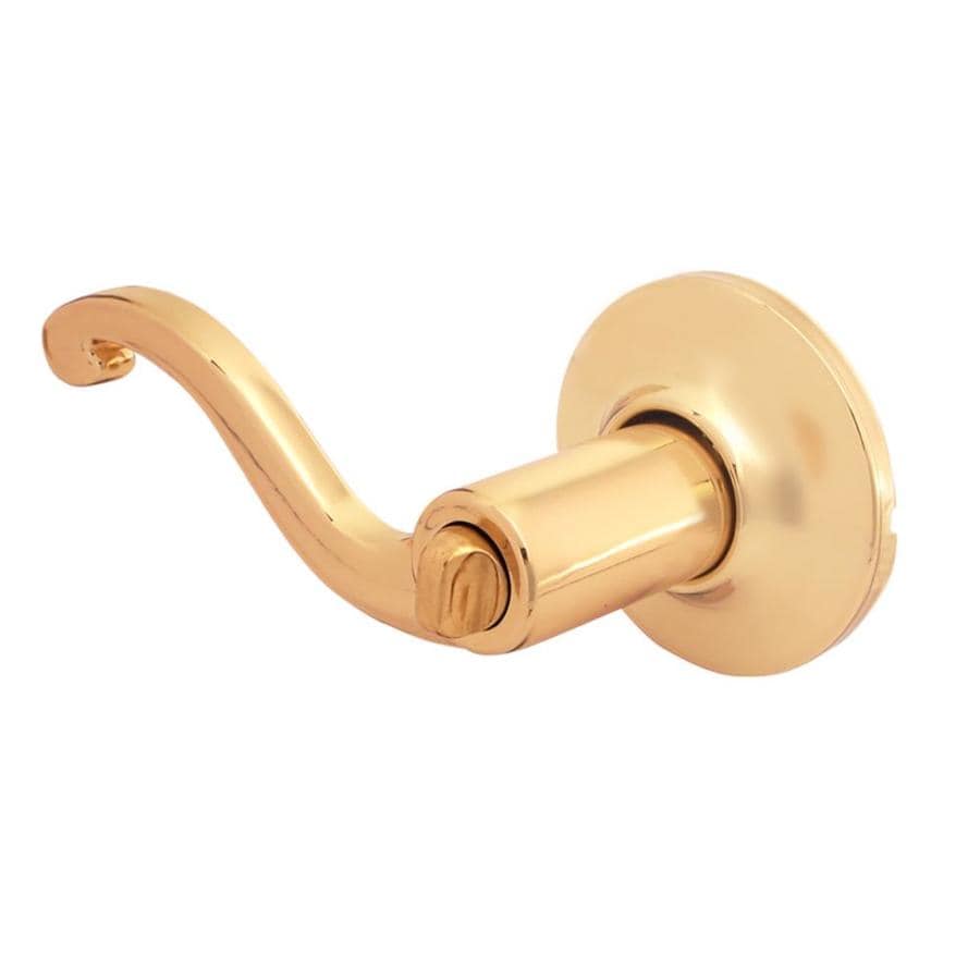 Yale Security New Traditions Savannah Polished Brass Reversible