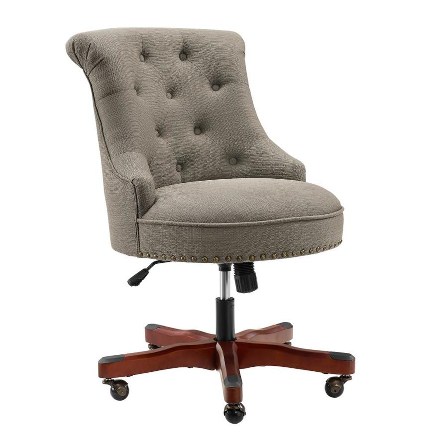 sinclair gray polyester office chair