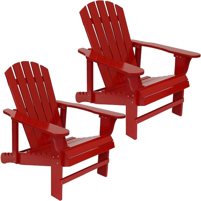 Aeanm Adirondack Chair Classic Folding and Reclining Adirondack Chair with Adjustable Backrest for Patio Deck Garden 250-Pound Capacity Black Backyard /& Lawn Furniture