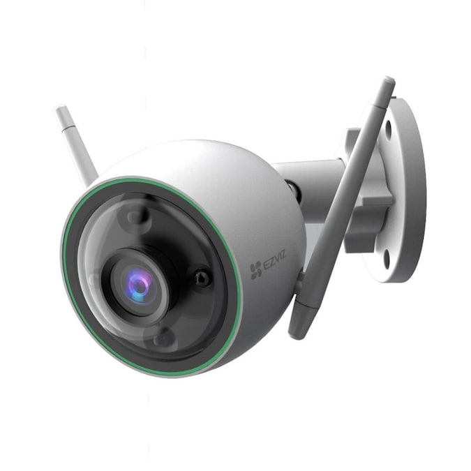 Ezviz Hardwired Wired Smart Outdoor Security Camera In The Security Cameras Department At Lowes Com