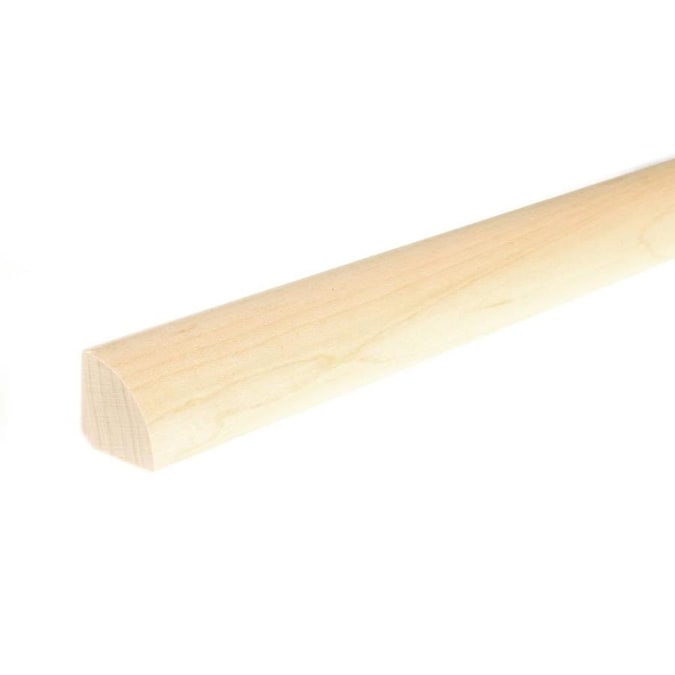 Flexco 0 75 In X 78 In Country Natural Solid Wood Floor Quarter Round In The Floor Moulding Trim Department At Lowes Com